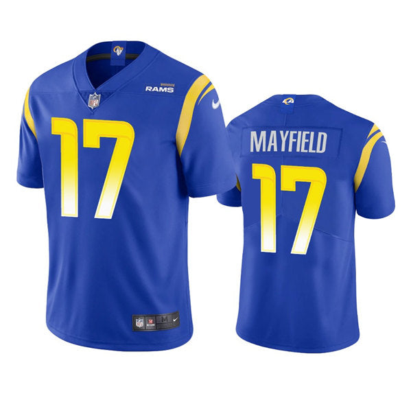 Baker Mayfield Los Angeles Rams royal Vapor jersey