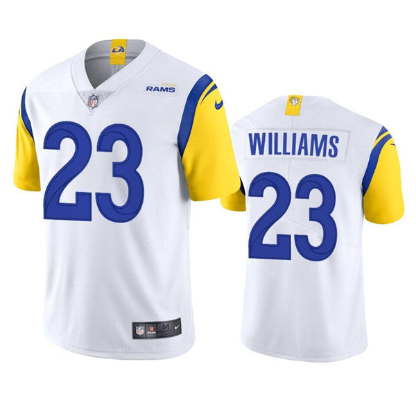 Kyren Williams Los Angeles Rams white Vapor jersey