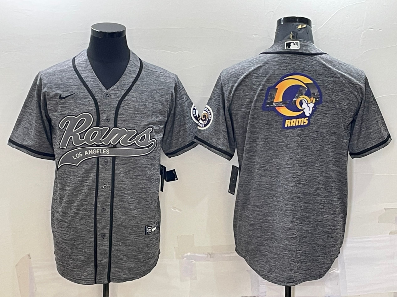 Los Angeles Rams grey jersey