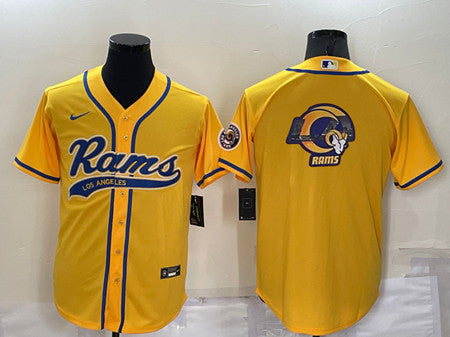 Los Angeles Rams yellow jersey