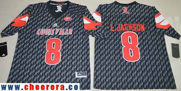 Lamar Johnson Louisville Cardinals black jersey