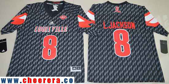 Lamar Johnson Louisville Cardinals black jersey