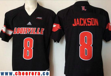 Lamar Johnson Louisville Cardinals black jersey