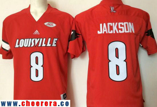 Lamar Johnson Louisville Cardinals red jersey