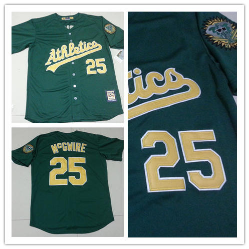 MLB Oakland A's MLB Oakland A's 90s Rare green Throwback jersey