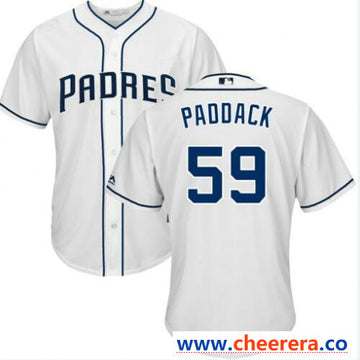 MLB Chris Paddack San Diego Padres white jersey