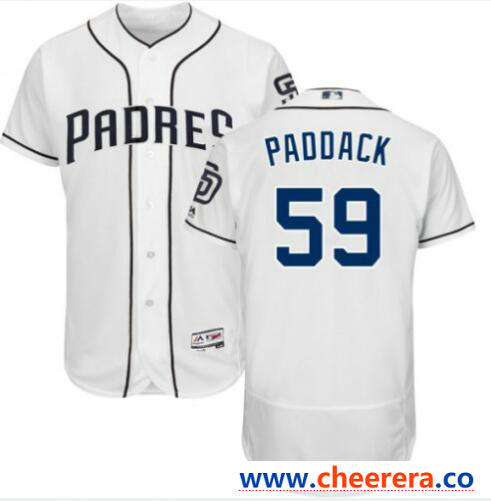 MLB Chris Paddack San Diego Padres white jersey