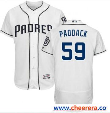 MLB Chris Paddack San Diego Padres white jersey