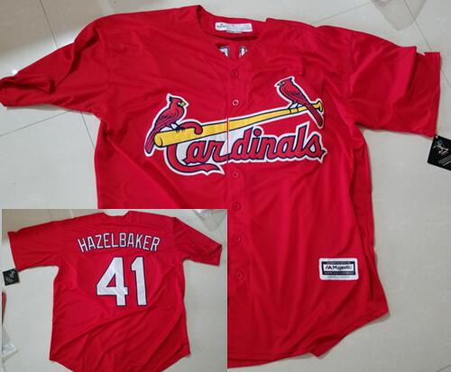 MLB Hazelbaker St. Louis Cardinals red jersey