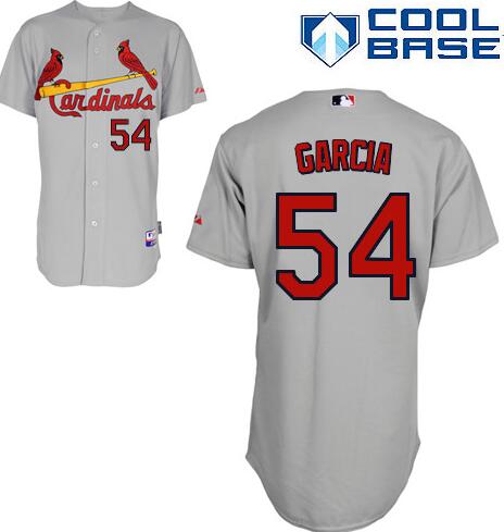MLB Garcia St. Louis Cardinals gray jersey