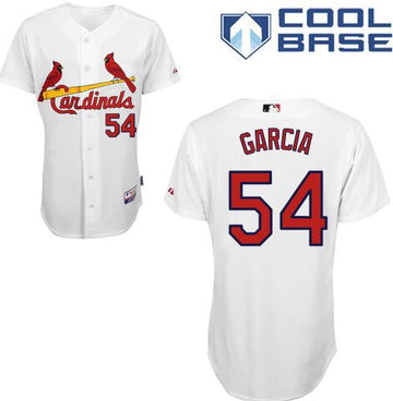 MLB Garcia St. Louis Cardinals white jersey