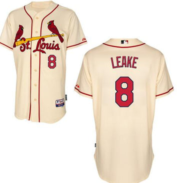 MLB Leake St. Louis Cardinals cream jersey