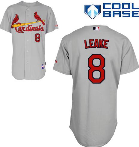 MLB Leake St. Louis Cardinals gray jersey