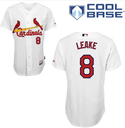MLB Leake St. Louis Cardinals white jersey