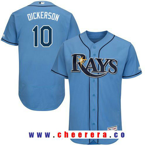 Majestic Corey Dickerson Tampa Bay Rays Alternate jersey