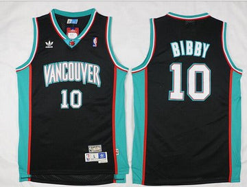 Mike Bibby Memphis Grizzlies black Throwback jersey