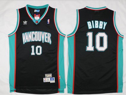 Mike Bibby Memphis Grizzlies black Throwback jersey
