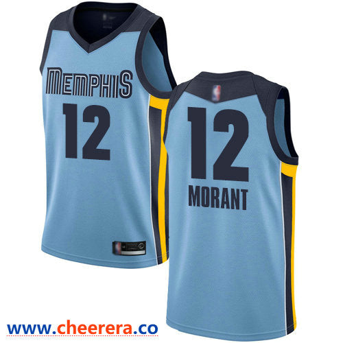 Ja Morant Memphis Grizzlies blue jersey