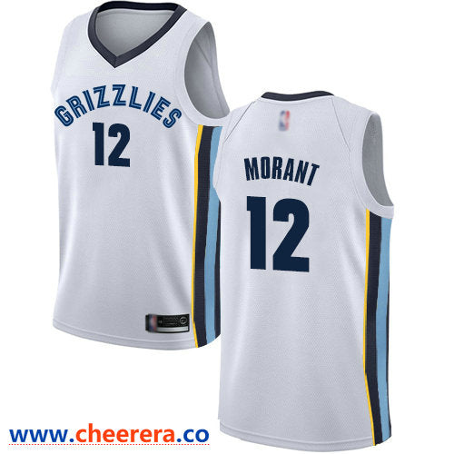 Ja Morant Memphis Grizzlies white jersey