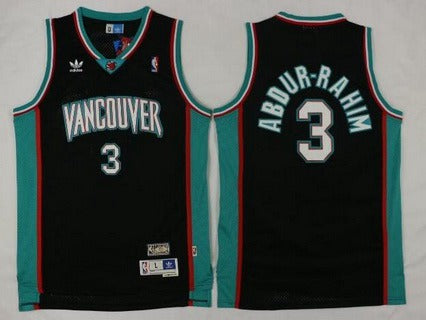 Shareef Abdur-Rahim Memphis Grizzlies black Throwback jersey