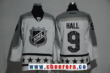 Metropolitan Division New Devils Taylor Hall Reebok NHL All-Star white jersey