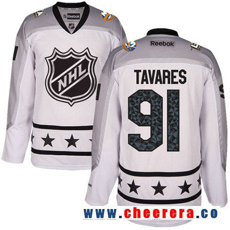 Metropolitan Division John Tavares Reebok New York Islanders white All-Star jersey