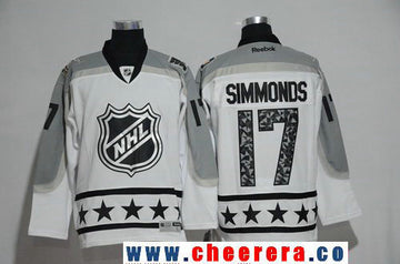 Metropolitan Division Wayne Simmonds Reebok Philadelphia Flyers white All-Star jersey