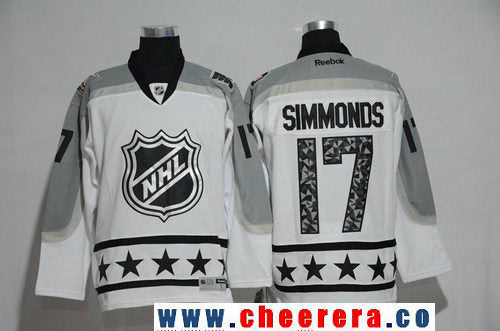 Metropolitan Division Wayne Simmonds Reebok Philadelphia Flyers white All-Star jersey