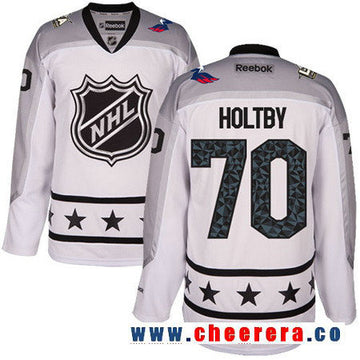 Metropolitan Division Braden Holtby Reebok Washington Capitals white All-Star jersey