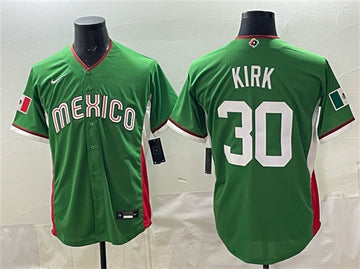 Alejandro Kirk Mexico Baseball green Classic jersey