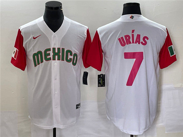 Mexico Julio Urías Mexico Baseball white Classic jersey