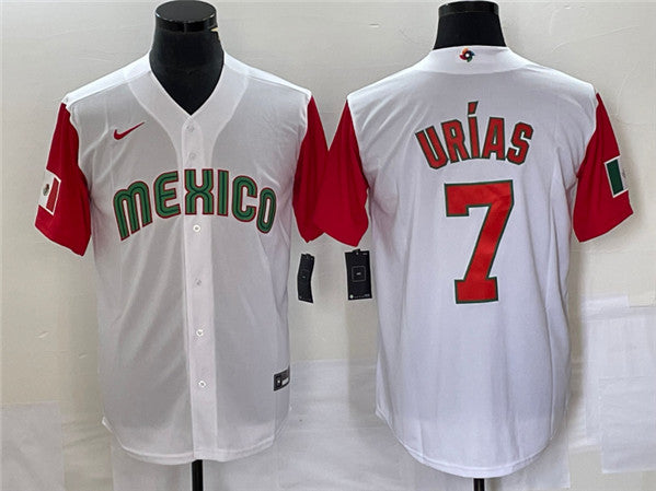 Mexico Julio Urías Mexico Baseball white Classic jersey
