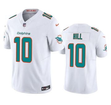 Tyreek Hill Miami Dolphins white Vapor jersey