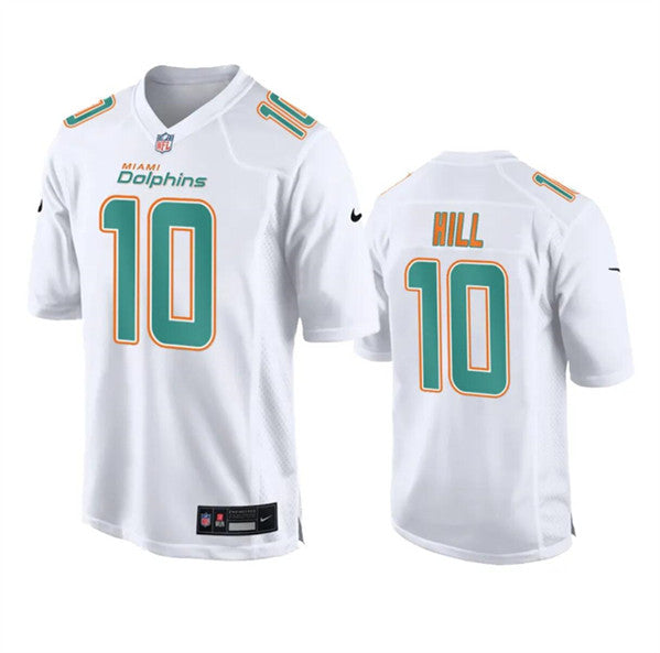 Tyreek Hill Miami Dolphins white Vapor jersey