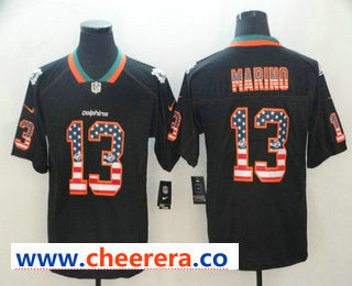 Dan Marino Miami Dolphins black Color Rush jersey