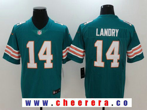 Jarvis Landry Miami Dolphins aqua Vapor jersey