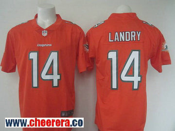 Jarvis Landry Miami Dolphins orange Color Rush jersey