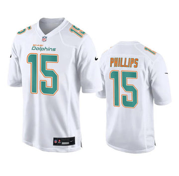 Jaelan Phillips Miami Dolphins white Vapor jersey