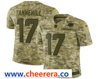 Ryan Tannehill Miami Dolphins camo Salute To Service jersey