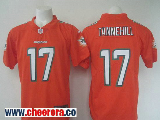Ryan Tannehill Miami Dolphins orange Color Rush jersey