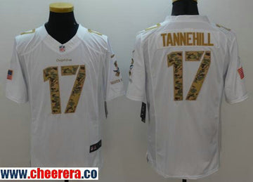 Ryan Tannehill Miami Dolphins white Salute To Service jersey