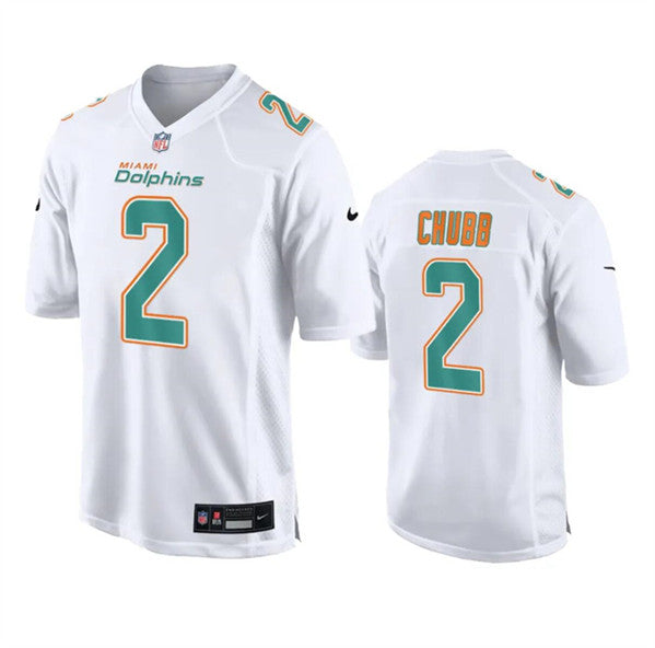 Bradley Chubb Miami Dolphins white Vapor jersey