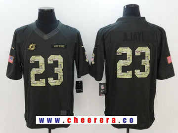 Jay Ajayi Miami Dolphins anthracite Salute To Service jersey