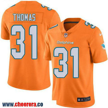 Michael Thomas Miami Dolphins orange Color Rush jersey