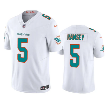Jalen Ramsey Miami Dolphins white Vapor jersey