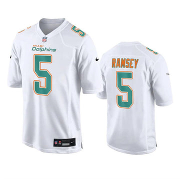 Jalen Ramsey Miami Dolphins white Vapor jersey