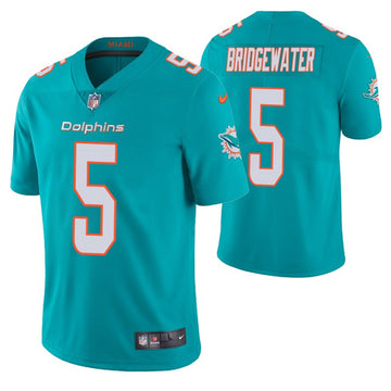 Teddy Bridgewater Miami Dolphins aqua Vapor jersey