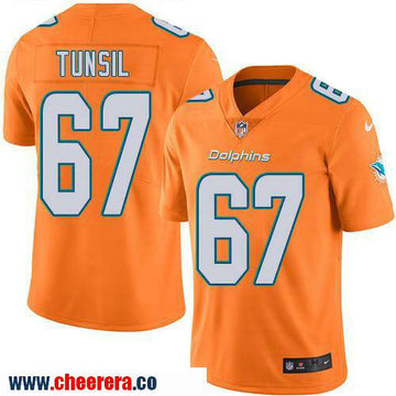 Laremy Tunsil Miami Dolphins orange Color Rush jersey