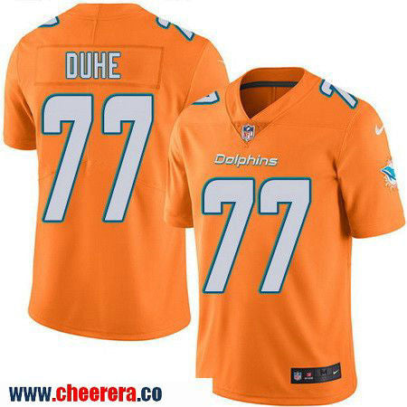 Adam Joseph Duhe Miami Dolphins orange Color Rush jersey