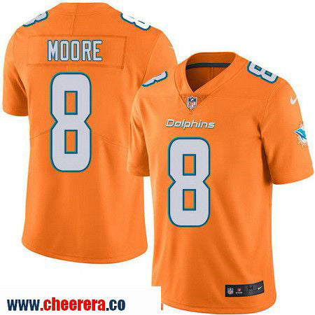 Matt Moore Miami Dolphins orange Color Rush jersey